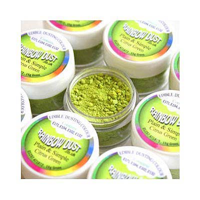 Colorante polvo Rainbow dust verde limon - El Escondite de Lola - Reposteria Creativa