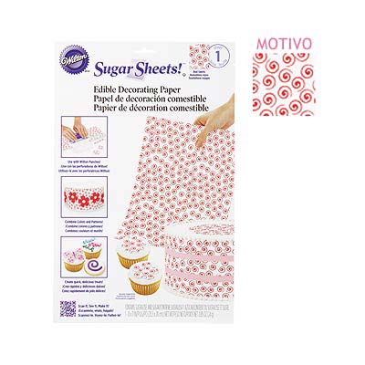 Papel comestible remolino - El Escondite de Lola - Tienda Online Reposteria Creativa Asturias