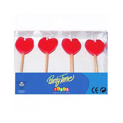 Set velas corazon - El Escondite de Lola - Tienda Online Reposteria Creativa Asturias