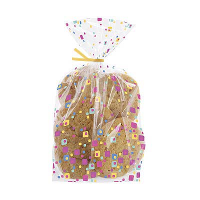 Bolsita Galletas diseño confetti - El Escondite de Lola - Tienda Online Reposteria Creativa Asturias