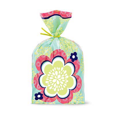 Bolsita Galletas diseño floral - El Escondite de Lola - Tienda Online Reposteria Creativa Asturias
