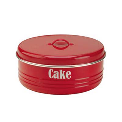 Caja Tartas Cake Roja - El Escondite de Lola - Tienda Online Reposteria Creativa Asturias