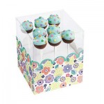 Caja CakePops diseño floral para reposteria creativa