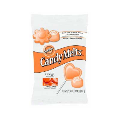 Candy melts naranja - El Escondite de Lola - Tienda Online Reposteria Creativa Asturias