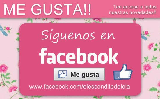 El Escondite de Lola - Tienda Online Reposteria Creativa - Me gusta Facebook