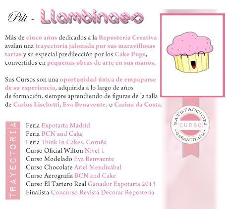 El Escondite de Lola | Conoce a tu Profesor | Pili Llambinaes El Escondite de Lola - Cursos Reposteria Creativa - Gijon Asturias