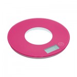 Bascula Digital Fucsia Colourworks de 19 cm herramienta fundamental para Reposteria Creativa