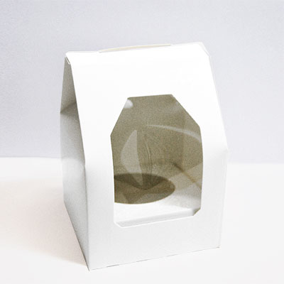 emitir Comercialización tratar con Caja Cupcake Individual Blanca 1pc | Tienda Online Reposteria Creativa