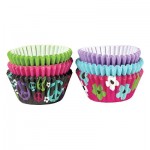 Capsulas Mini Cupcakes Peace Qilton 150 pcs para reposteria creativa