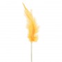 Pluma Decorativa de Pascua color Amarillo para tus celebraciones