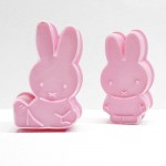 Set Cortadores de Galletas de Conejitos para decorar tartas,cupcakes o pasteles