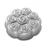 Molde Bizcocho Cinnamon Bun Nordic Ware, de aluminio antiadherente para Reposteria Creativa