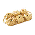 Molde Geo Bundtlette Nordic Ware fabricado en aluminio antiadherente de la mas alta calidad