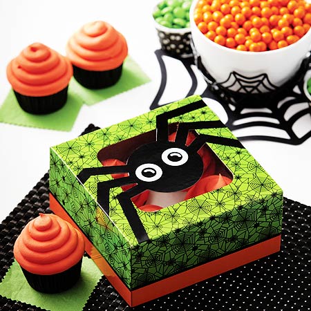 Set Cajas Halloween para Cupcakes en reposteria creativa