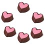 Bandeja de Mini Bizcochos con forma de Corazón para reposteria