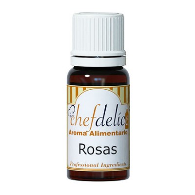 Aroma Concentrado de rosas apto para uso alimentario en reposteria