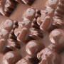 Molde para bombones de chocolate de dinosaurios