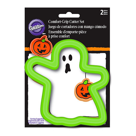 Cortadores de Galletas de Halloween para repostería con formas de fantasma y calabaza