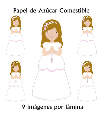 Láminas Papel Azúcar Comunión - El Escondite de Lola Tienda Reposteria Creativa Láminas Papel Azúcar Comunión - El Escondite de Lola Tienda Reposteria Creativa