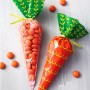 Set Bolsitas para Dulces con motivos de zanahorias en reposteria creativa
