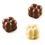 Molde para bombones de chocolate con formas de cubo