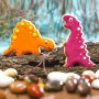 Set cortadores galletas de Dinosaurios en reposteria