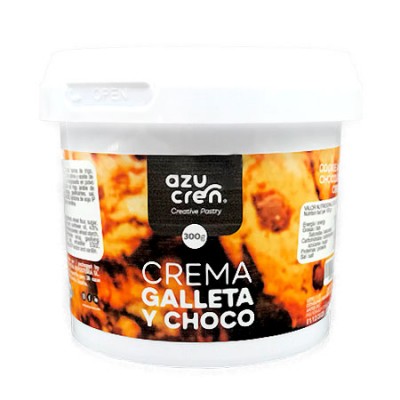 Crema de Galleta y Chocolate Oreo para Rellenos, Bizcochos, Cupcakes