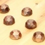 Molde de policarbonato para bombones con formas de diamante