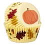 Capsulas para Cupcakes de Halloween con diseños de calabazas