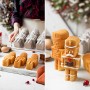 Molde bandeja de metal con forma de Cascanueces para bizcochitos de Navidad del fabricante Decora
