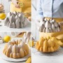 Molde bizcocho Bundt Cake Sophia de aluminio fundido para Reposteria Creativa