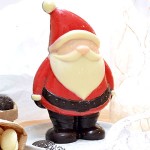 Molde de Chocolate de Papa Noel fabricado en policarbonato para reposteria