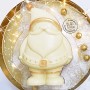 Molde de Navidad para Chocolate con forma de Papa Noel fabricado en policarbonato