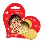 Cortador de Galletas de Corazones con marcador o estampador para reposteria
