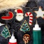 Cortadores galletas de Navidad con motivos de Papa Noel fabricante ScrapCooking