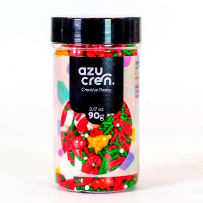 Sprinkles comestibles de Jengibre de Navidad del fabricante Azucren
