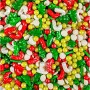Sprinkles comestibles de Navidad con motivos variados del fabricante Azucren