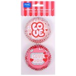 Capsulas Cupcakes Corazones San Valentin LOVE pme