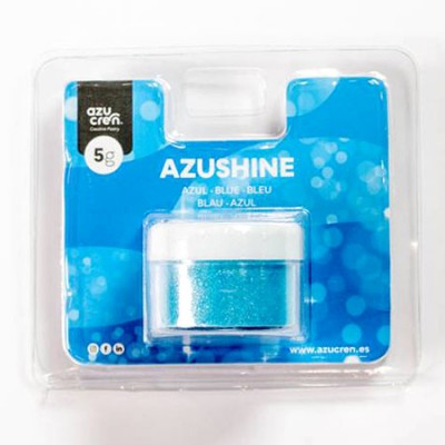 Purpurina Decorativa Azul para tartas, galletas, cupcakes