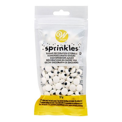 Ojos Azucar Comestibles Wilton para reposteria creativa