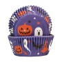 Capsulas para Cupcakes con motivos de Calabazas de Halloween