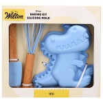 Kit de moldes de Silicona con motivos de Dinosaurio para reposteria