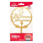 Topper para tartas y celebraciones de Primera Comunion