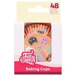 Capsulas para Cupcakes con motivos de Monstruitos de Halloween