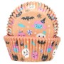 Capsulas para Cupcakes de Halloween con motivos de Monstruitos