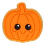 Cortador de Galletas con marcador con motivos de Calabaza de Halloween