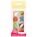 Figuritas Comestibles de Azucar con formas de monstruitos de Halloween